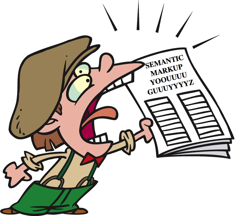 Extra Extra! Semantic markup is a big deal in SEO!